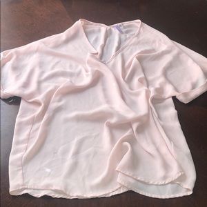 Casual/comfy pink top